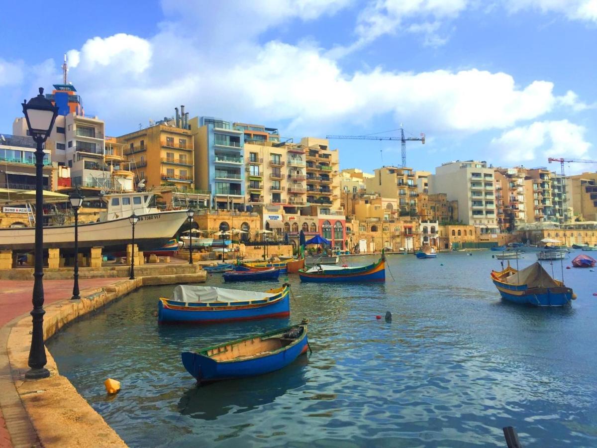 شقة Luxury Garden View At Spinola Bay St Julians سانت جوليان المظهر الخارجي الصورة